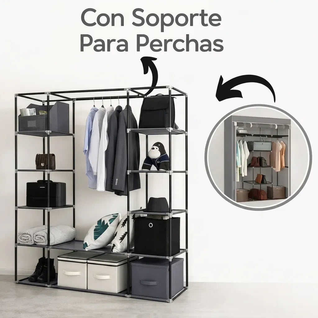 Closet Plegable Multiuso MaxCloset + Robo Aspirador CleanMAX 3 en 1  [ULTIMAS UNIDADES]